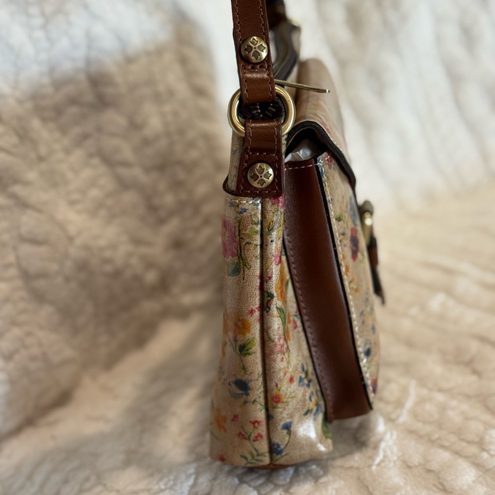 Patricia Nash Multicolor Floral Crossbody Bag NWT - Picture 5 of 8